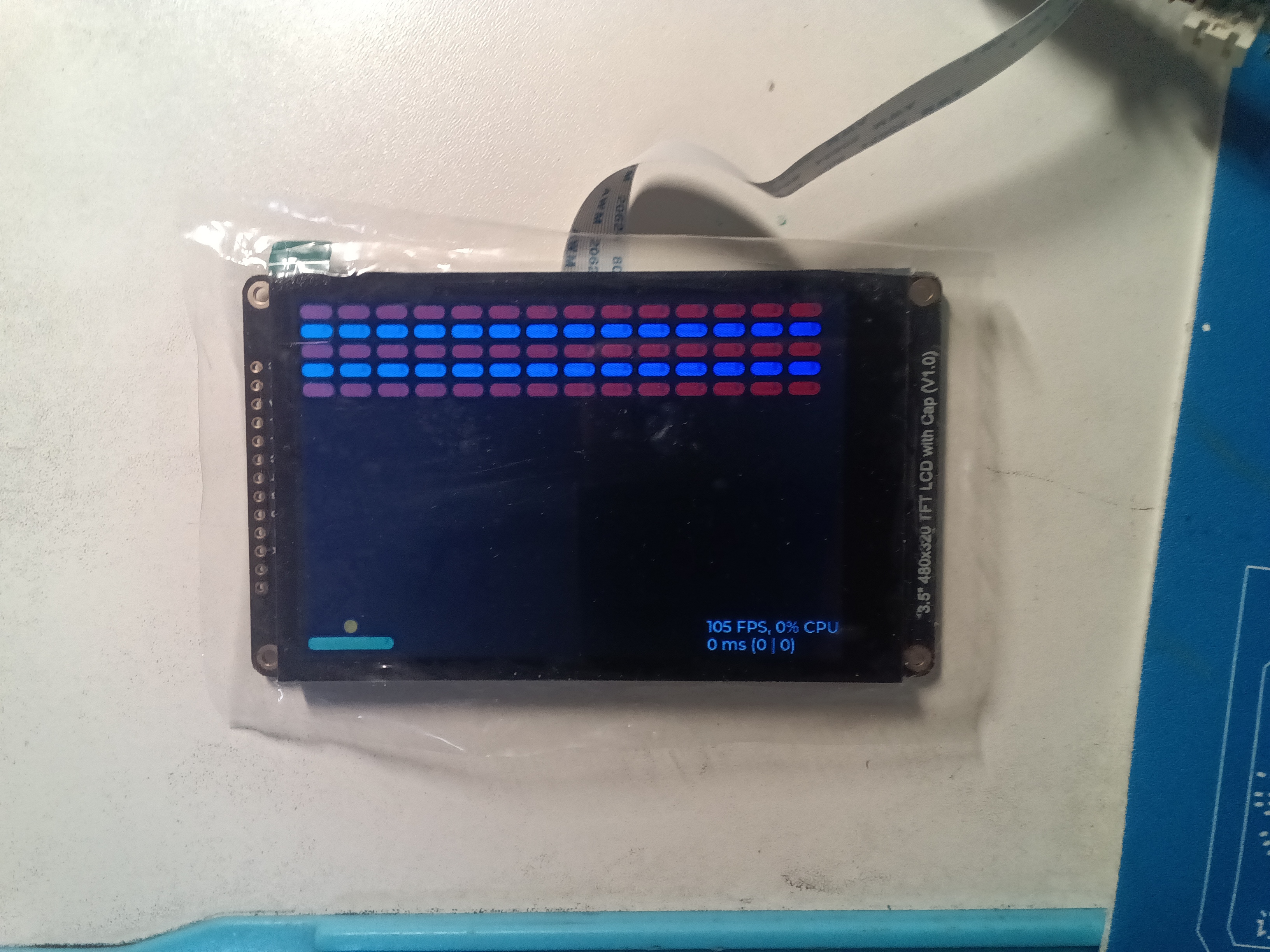 尝鲜DFRobot ESP32-C5开发板，LVGL Micropython性能检测体验封面3
