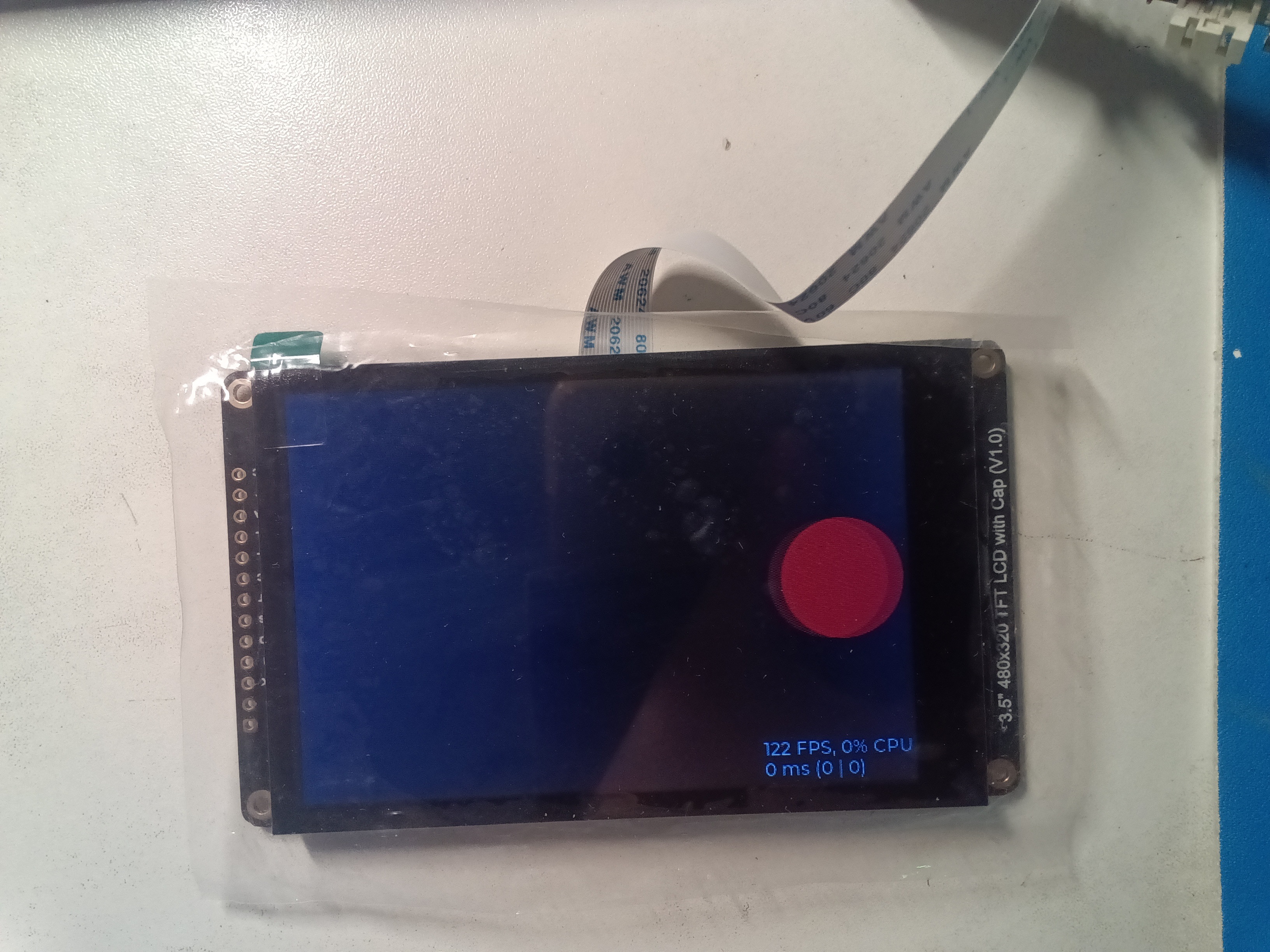 尝鲜DFRobot ESP32-C5开发板，LVGL Micropython性能检测体验图1