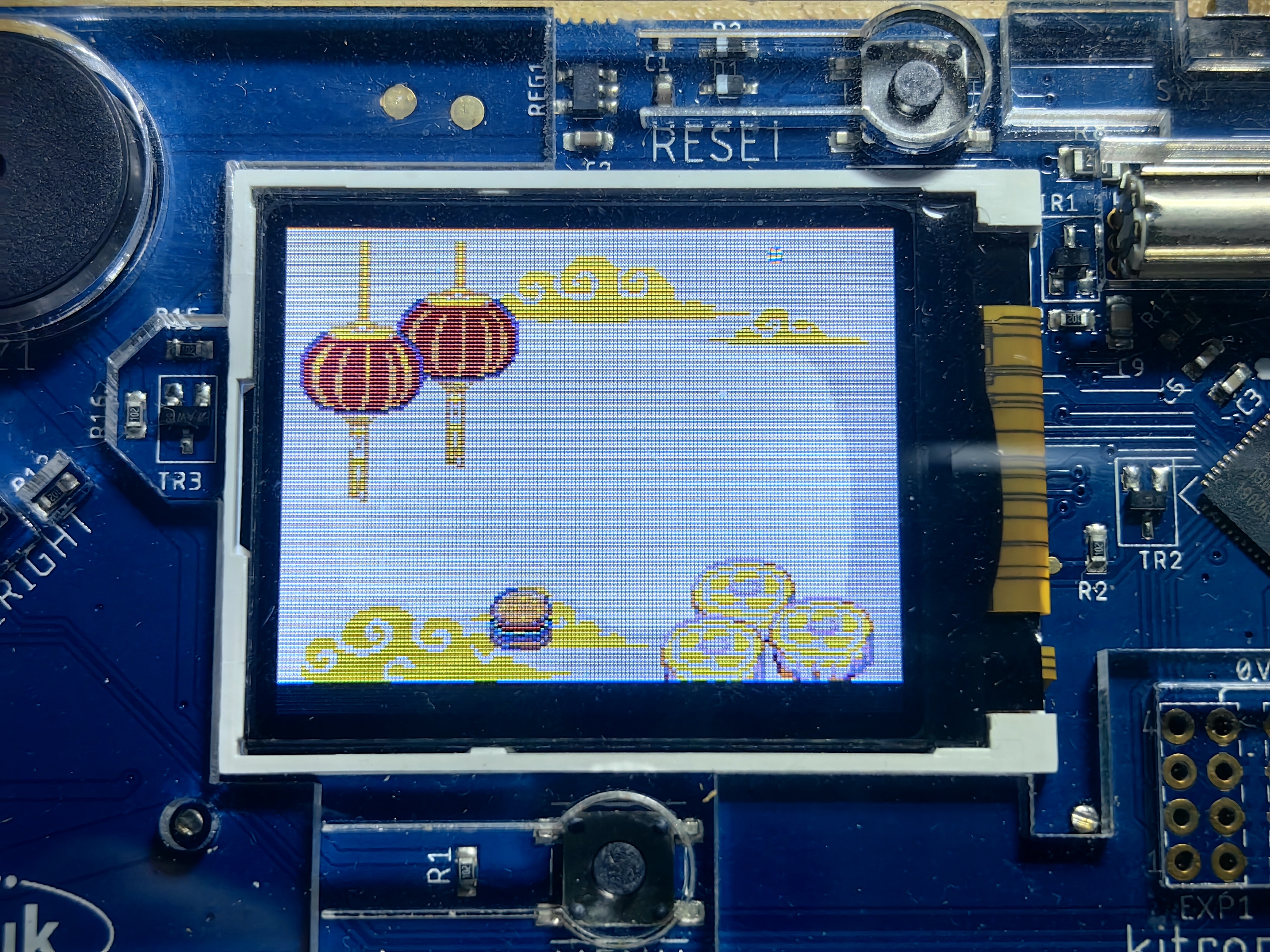 【花雕动手做】基于 Kitronik 可编程开发板之弹跳汉堡图1