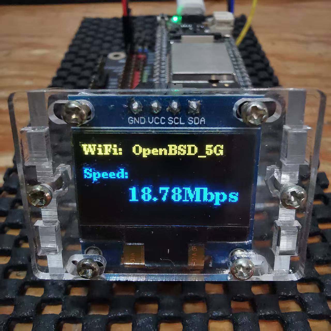 FireBeetle 2 ESP32-C5 简易网络速度测试器图2