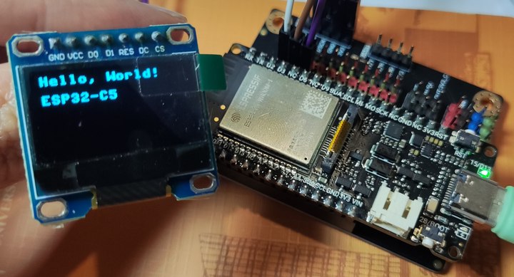 【FireBeetle 2 ESP32-C5】 介绍、固件上传、工程测试图3