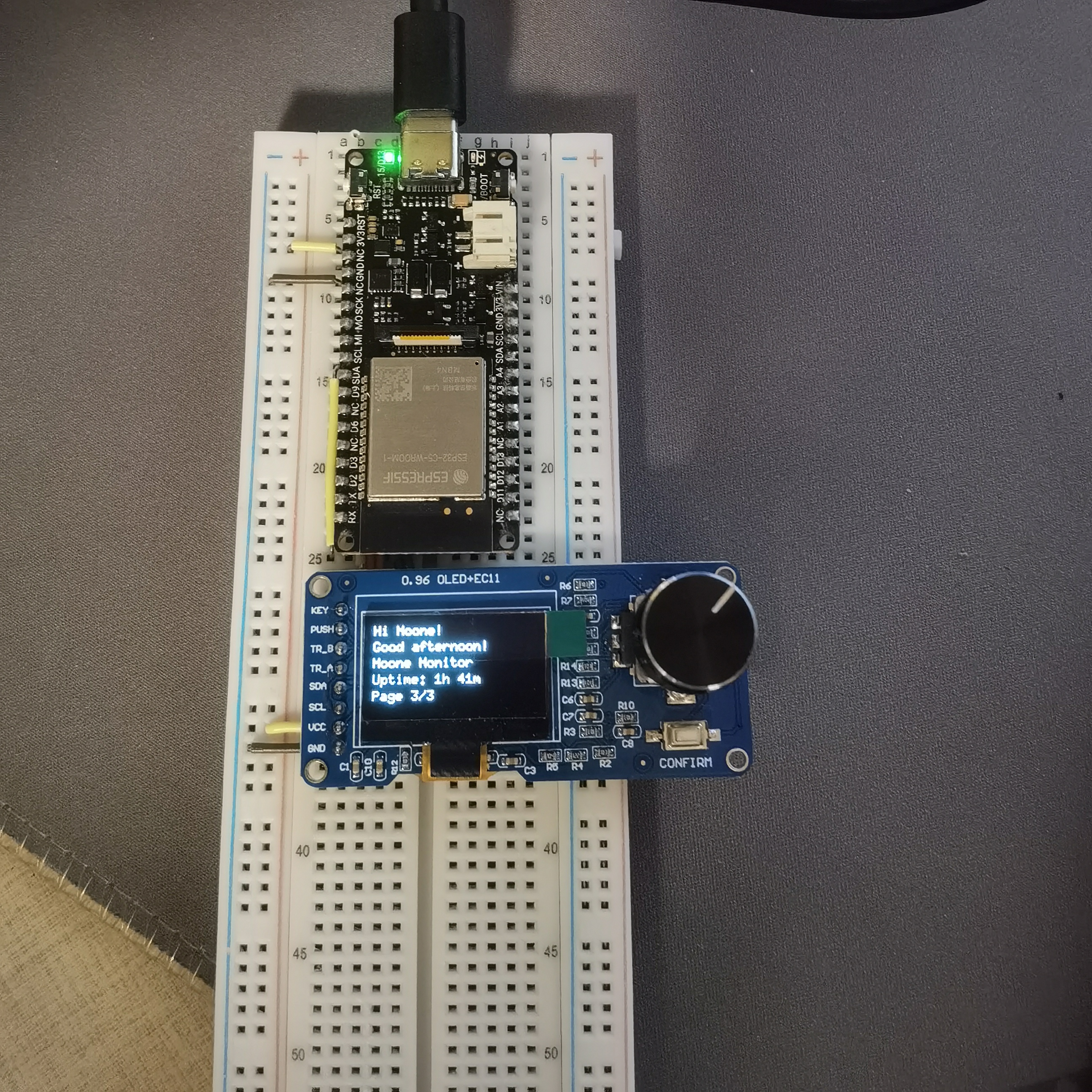 [FireBeetle 2 ESP32-C5]ESP32-C5 WiFi网络状态监测器图3