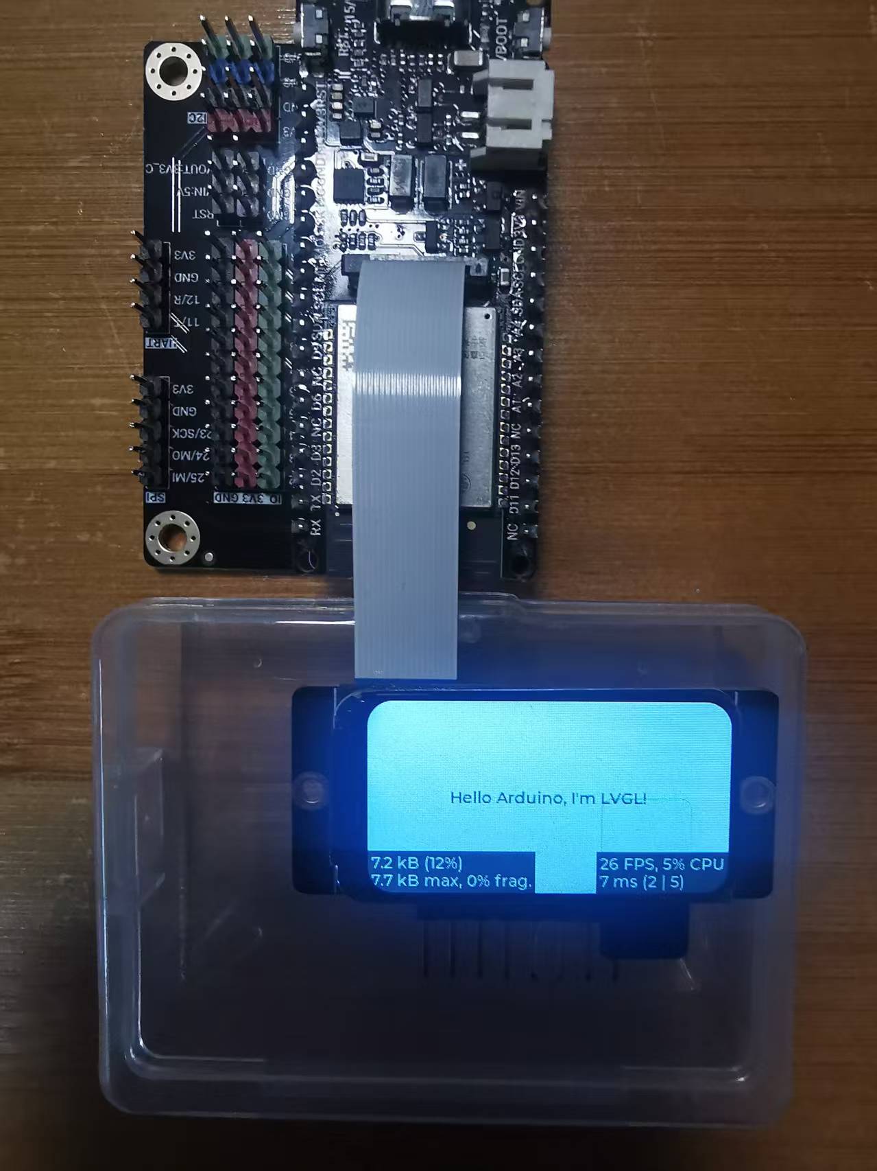 FireBeetle 2 ESP32-C5开发板Arduino环境多库点屏大作战图3