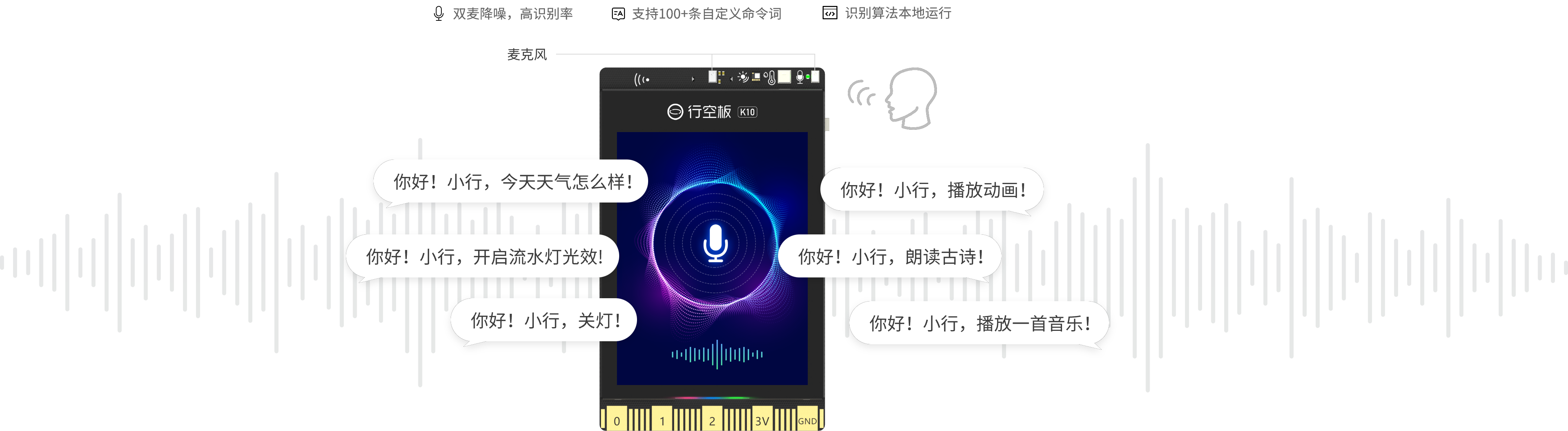行空板 K10 + 小智 AI——打造“能听懂话”的两轮 AI小车图1