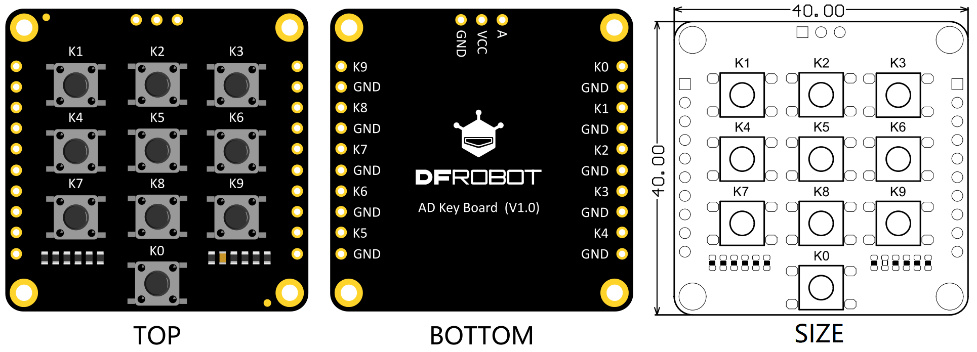 FireBeetle 2 ESP32-C5基于AD Key按键的打地鼠游戏图6