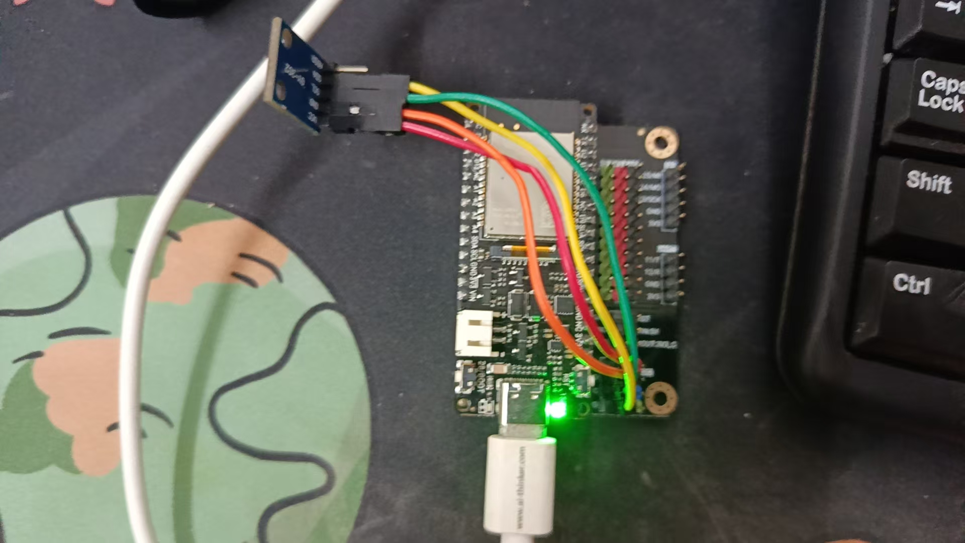 FireBeetle 2 ESP32-C5 外设测试驱动BH1750光线传感器封面3