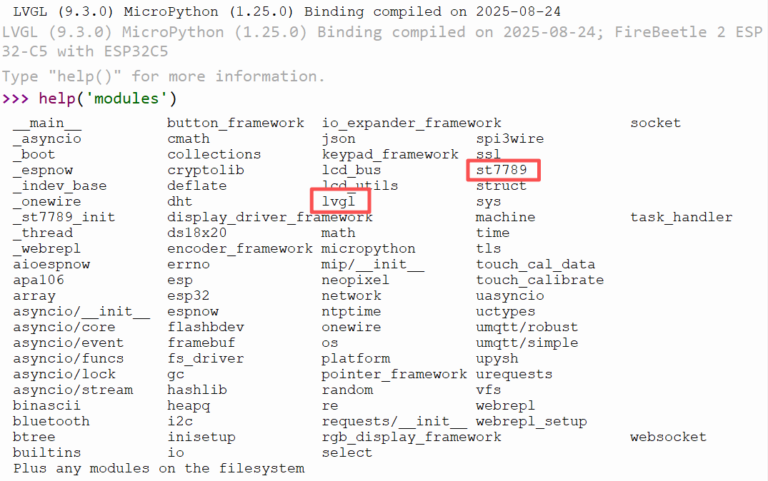 Firebeetle 2 ESP32 C5体验之：显示网络天气图2
