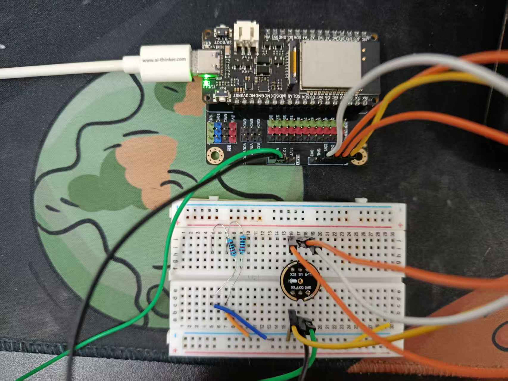FireBeetle 2 ESP32-C5 使用I2S协议读取INMP441实现音频采集图2