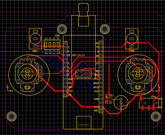 基于 Firebeetle 2 ESP32-C5 的6通道2.4G 遥控器封面3