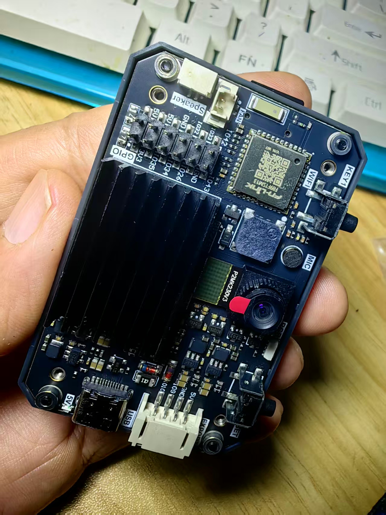 【花雕动手做】CanMV K230 视觉模块豪华版支架安装封面1