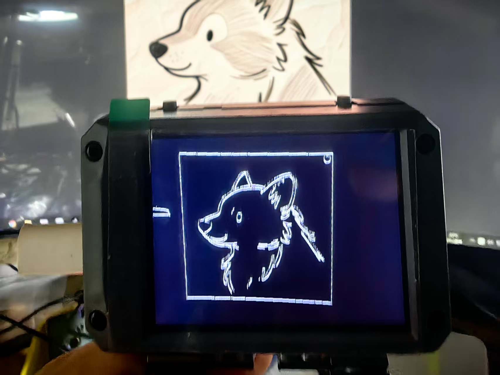 【花雕动手做】CanMV K230 AI 视觉识别模块之物体边缘检测图2