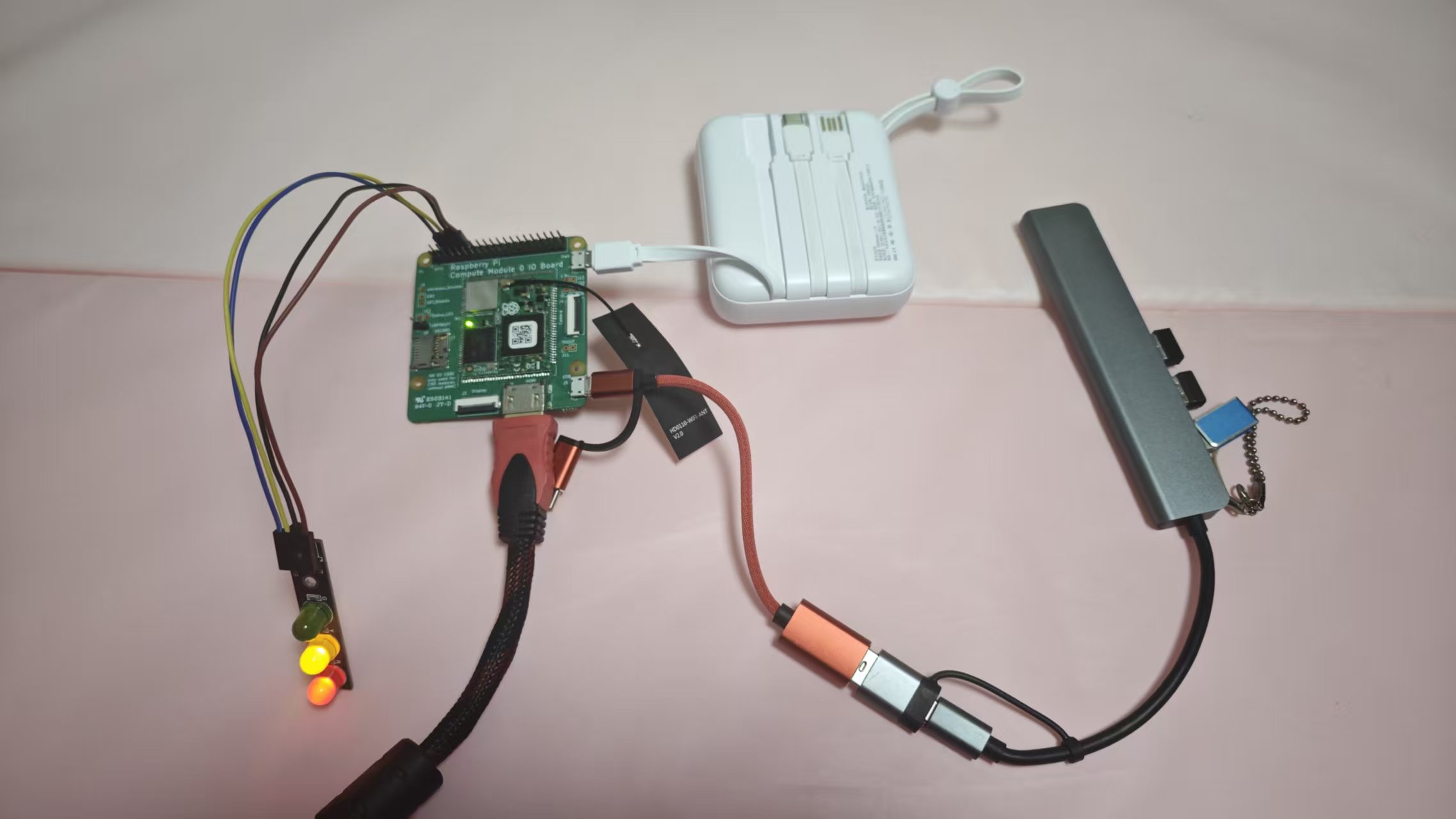 树莓派CM0学习之路(2)----点灯测试封面3