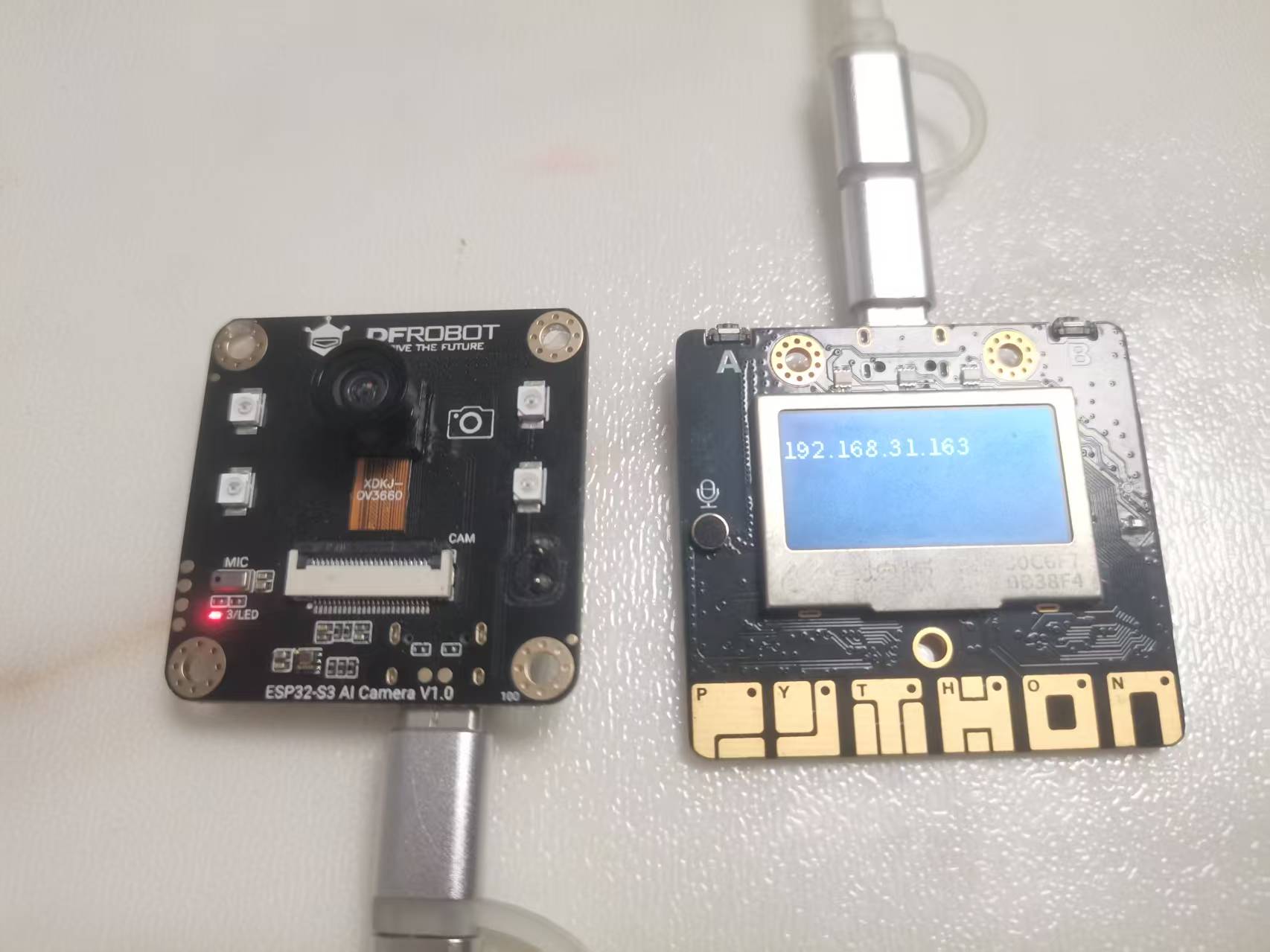 ESP32-S3 AI智能摄像头（小智AI）与掌控板UDP通信控制LED灯封面1