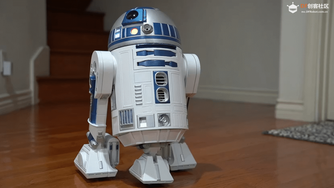 自制缩小版 R2-D2 机器人、DIY 工业级紫外线表面探伤流...图1