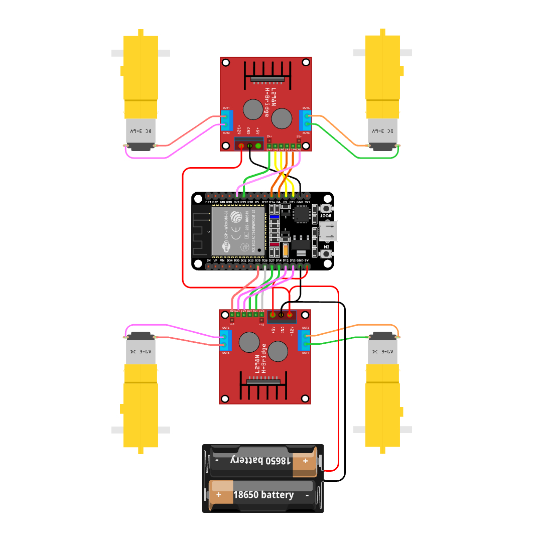esp-now遥控麦轮小车（c++/py代码讲解+3d全开源）图3