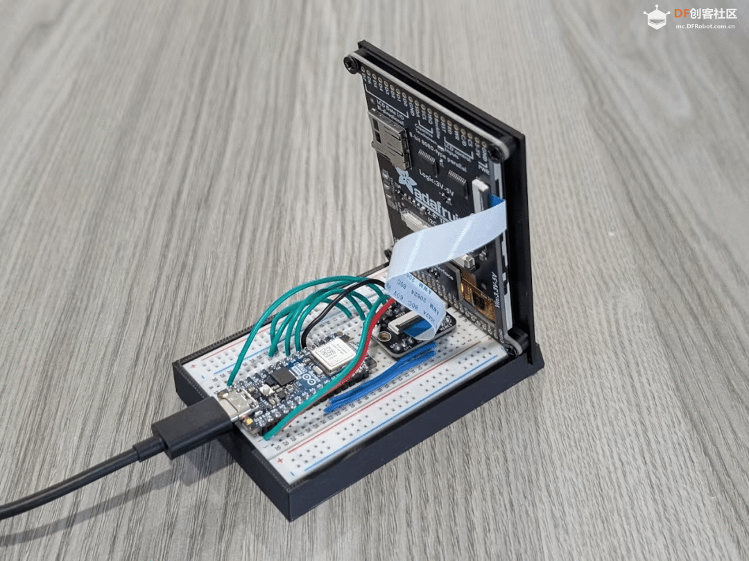 炫酷霓虹管时钟、ESP32 微型桌面显示器、毛毛虫仿生机...图4
