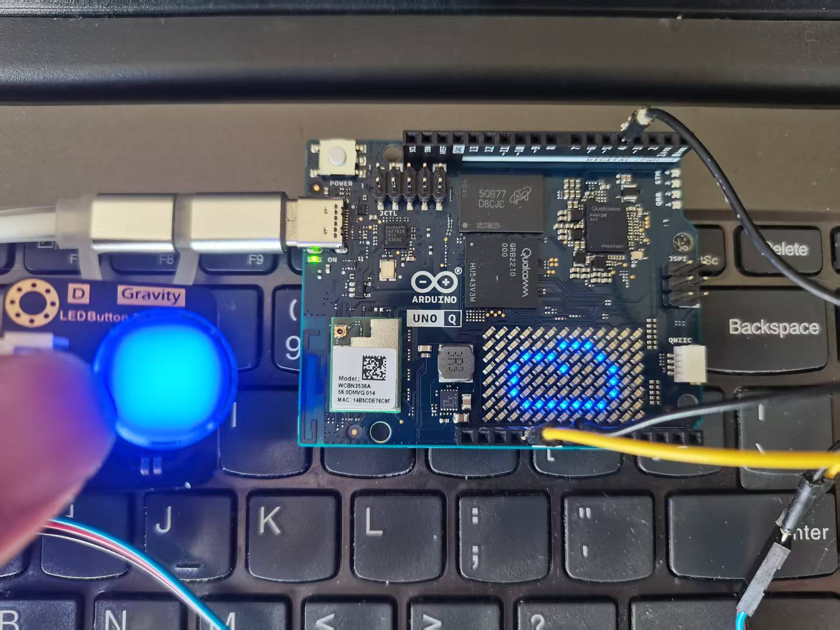 Arduino UNO Q 之“马到成功”图9