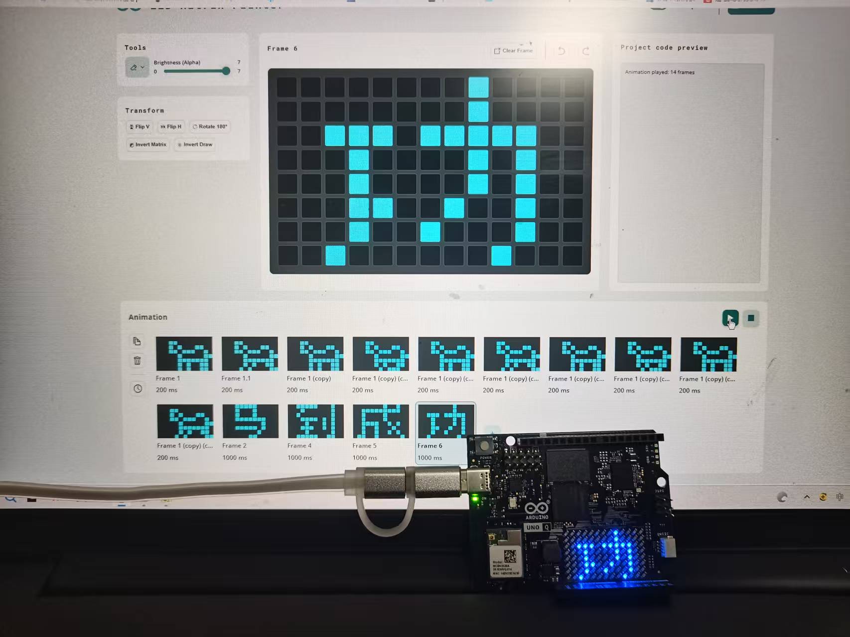 Arduino UNO Q 之“马到成功”图1