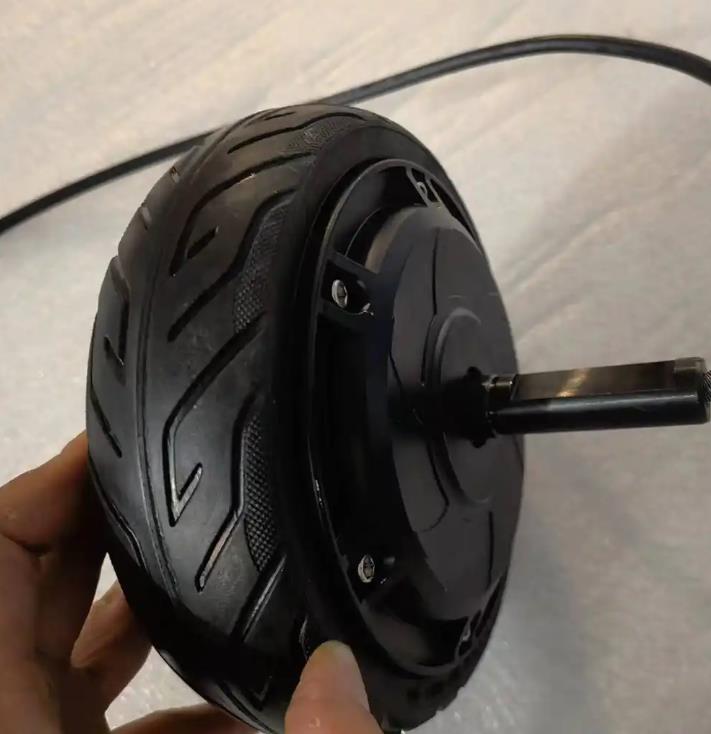 【花雕动手做】6.5寸无刷轮毂电机：机器人底盘黄金动力图1