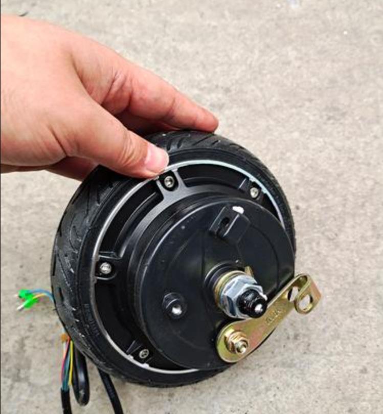 【花雕动手做】6.5寸轮毂4方案：方波、FOC、差速与霍尔图3