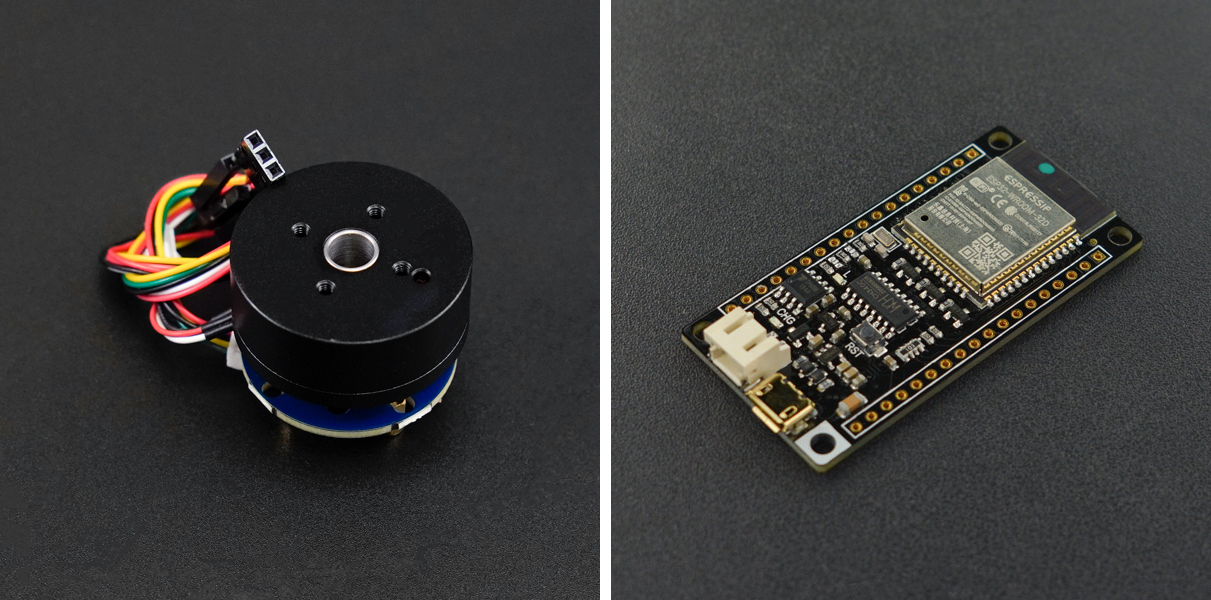 【FireBeetle ESP32 + SimpleFOC】打造两轮差速遥控小车封面3