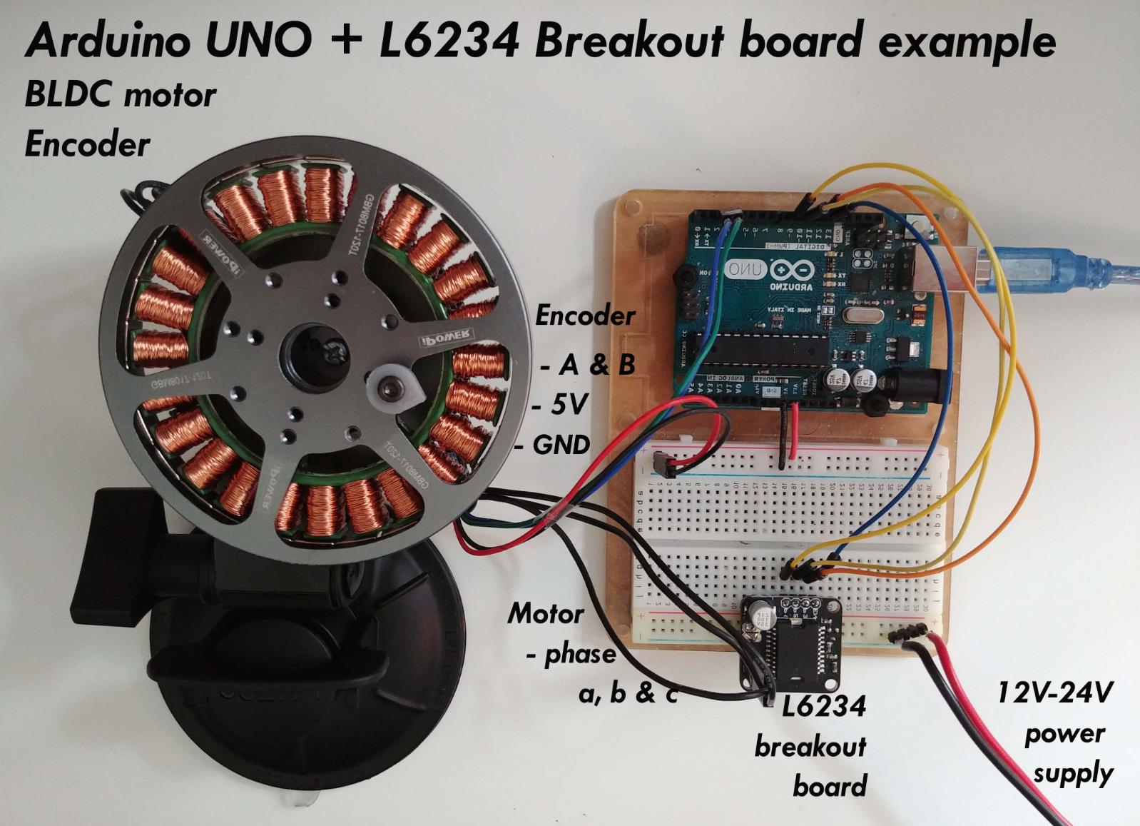 【花雕学编程】无刷 BLDC 之驱动器模块L6234、DRV8302和TB6605图3