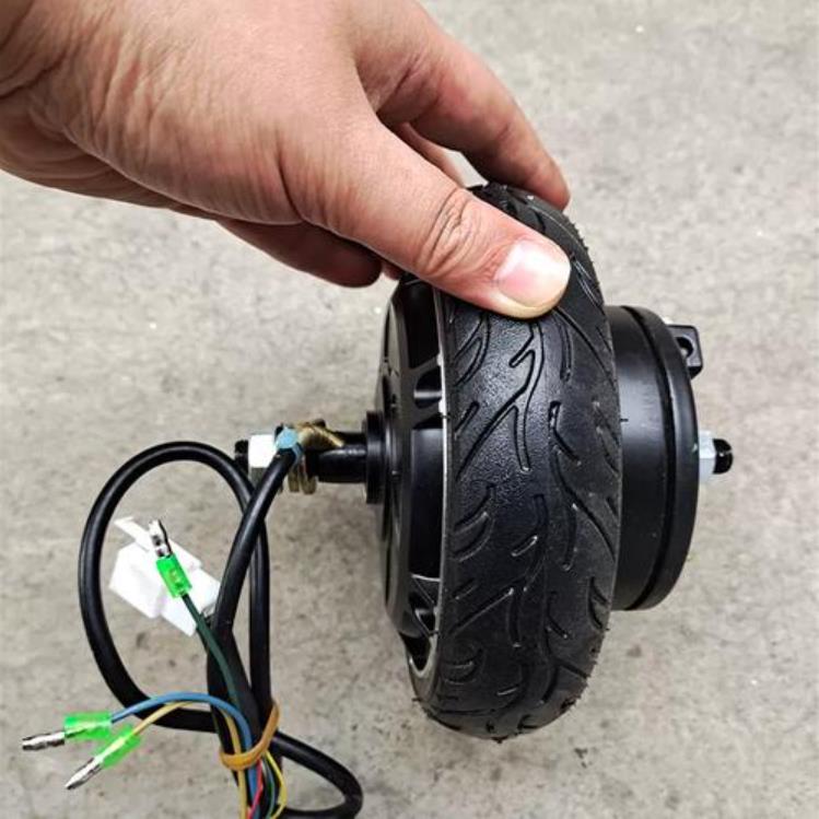 【花雕动手做】拆解一款常见的6.5 寸直驱轮毂无刷电机图3