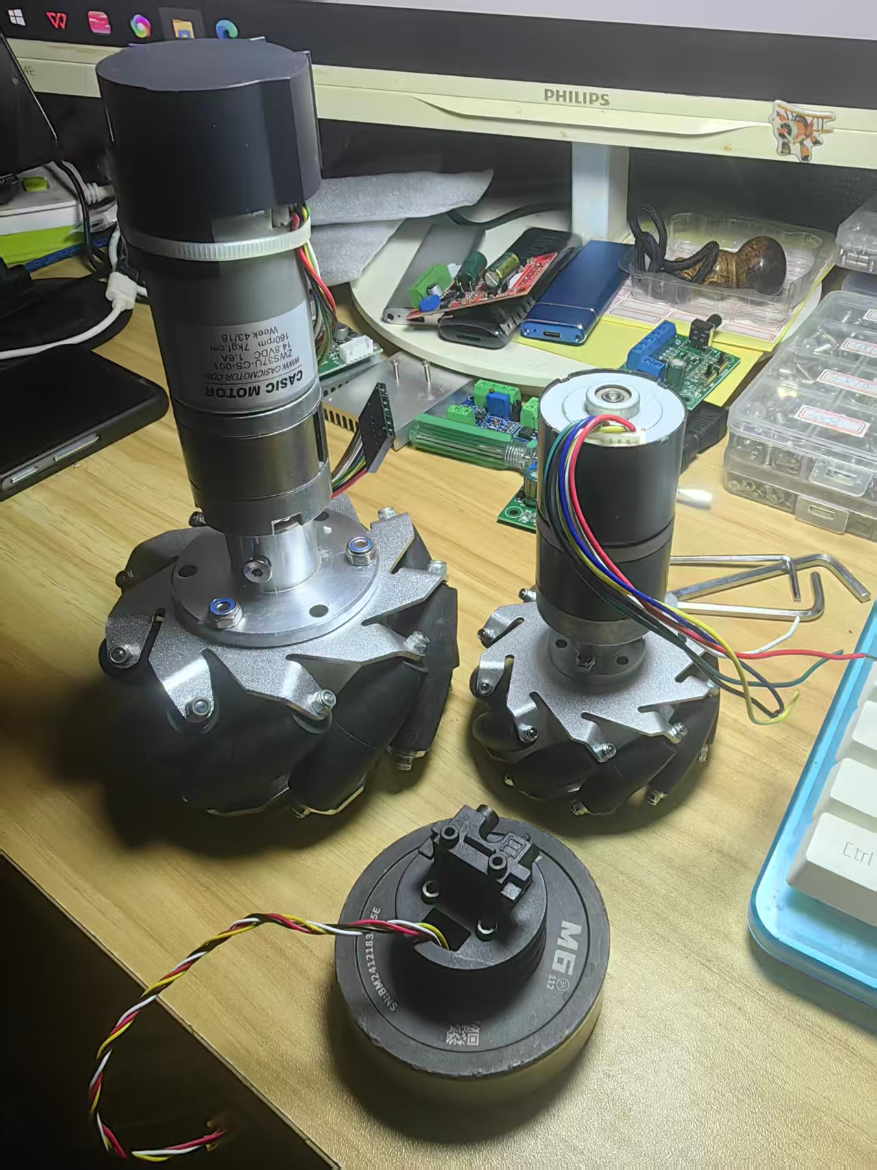 【花雕动手做】拆解 CASIC MOTOR 无刷减速电机（14.8V）图1