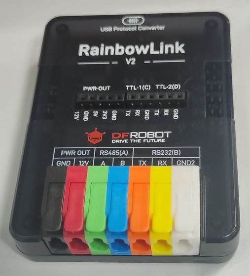 【RainbowLink-V2】介绍、驱动安装、通信测试图1