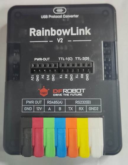 【RainbowLink-V2】介绍、驱动安装、通信测试图4