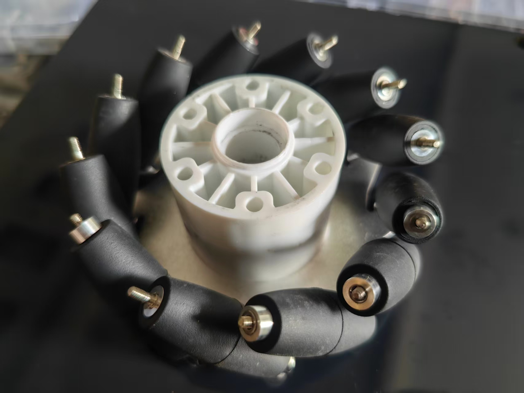 【花雕动手做】拆解 127mm 铝合金创客版全向麦克纳姆轮图3