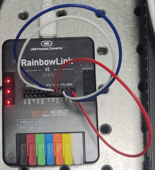 【RainbowLink-V2 4通道隔离USB协议转换器】TTL 和 RS232 测试图3