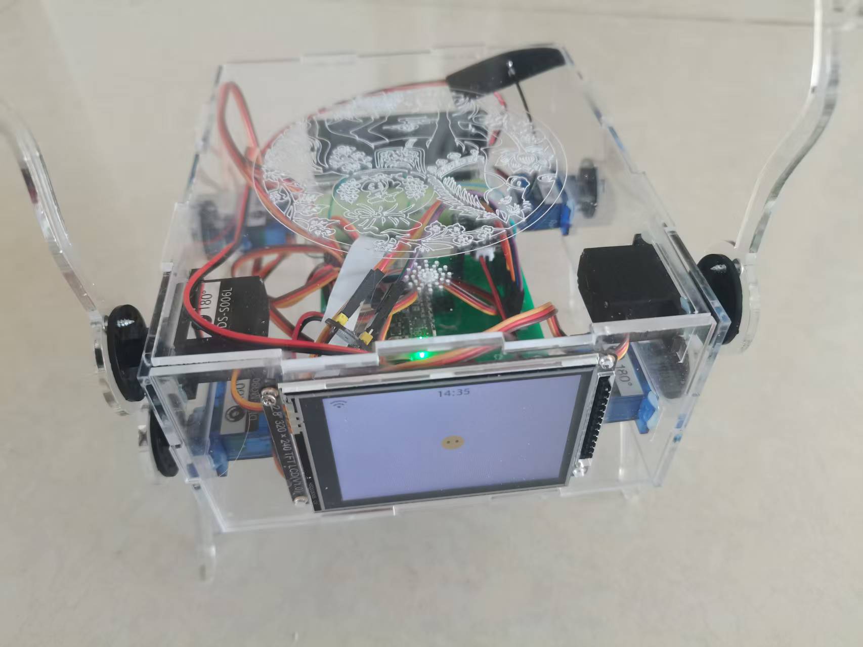 给小智AI装身体：FireBeetle ESP32-S3驱动四足机器人+2.8寸屏封面3