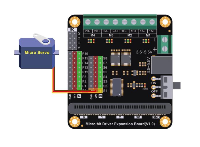 【花雕动手做】四路电机与八路大电流舵机驱动扩展板图2