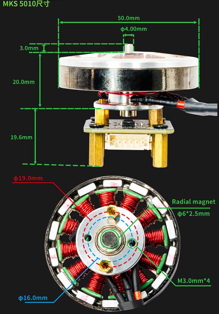 【花雕动手做】MKS ESP32 FOC 双路闭环无刷电机驱动板图3