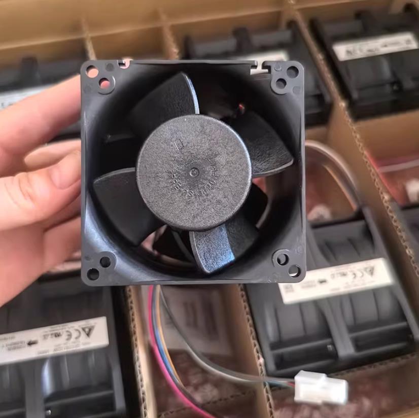 【花雕动手做】原装 8CM 8080 12V8A 双电机增压大风量风扇图2