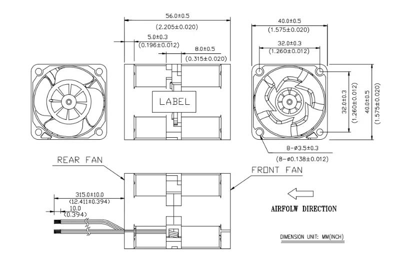 【花雕动手做】风力小车4056双段式12V涡轮暴力涵道增压图3