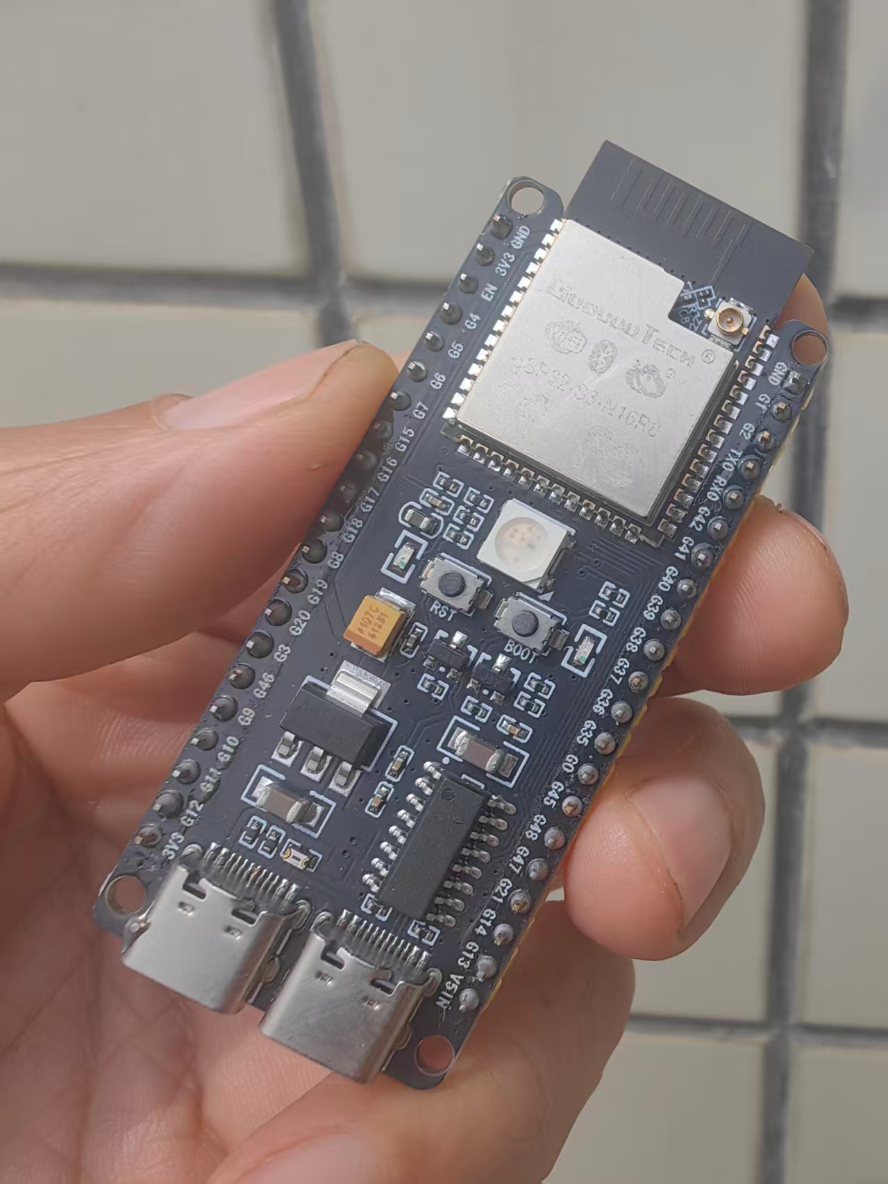 【花雕】ESP32-S3 成功部署 MimiClaw（迷你小龙虾）部分记录图3