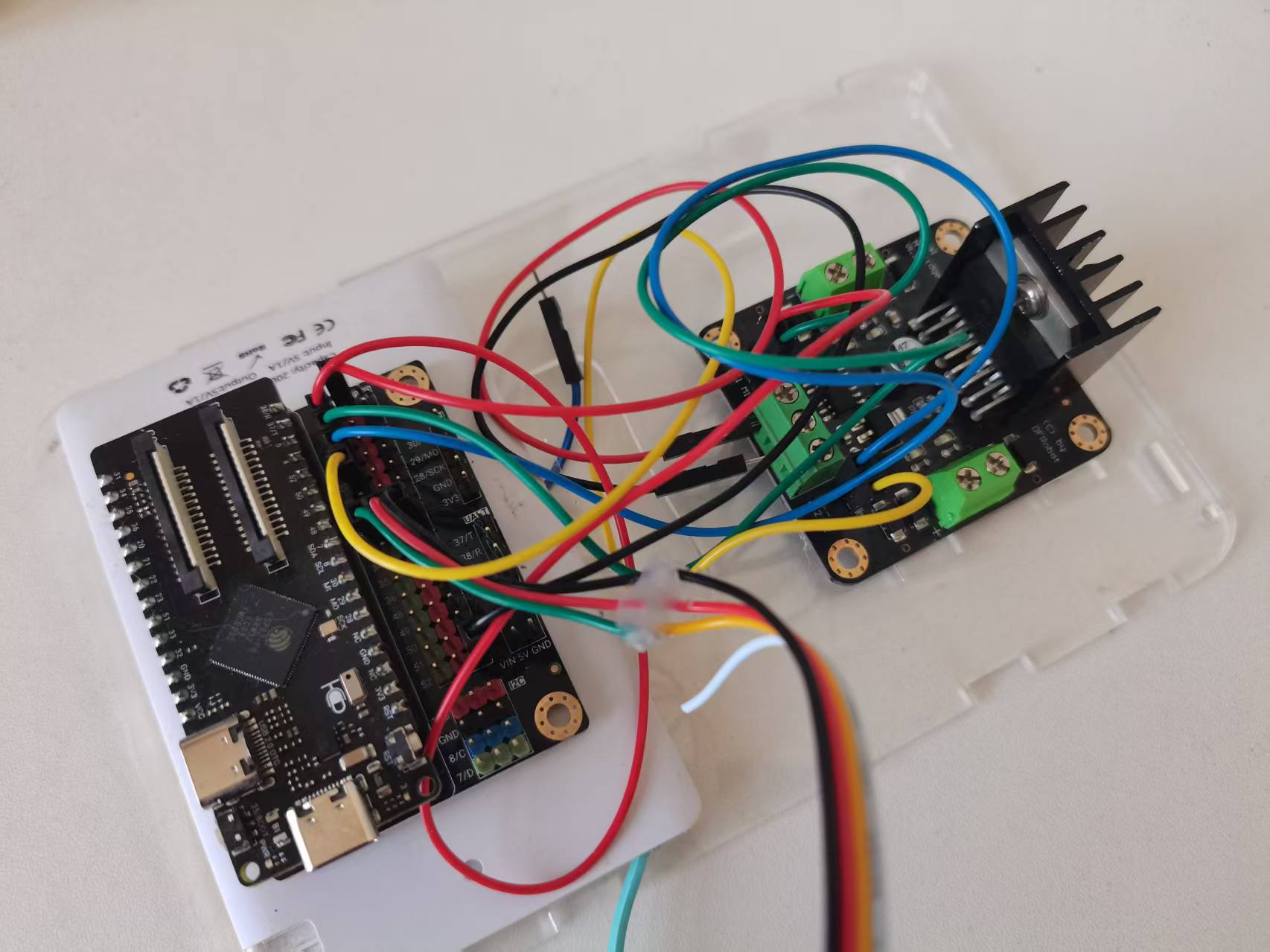 基于 FireBeetle 2 ESP32-P4 + ESP-Claw 四驱车图5