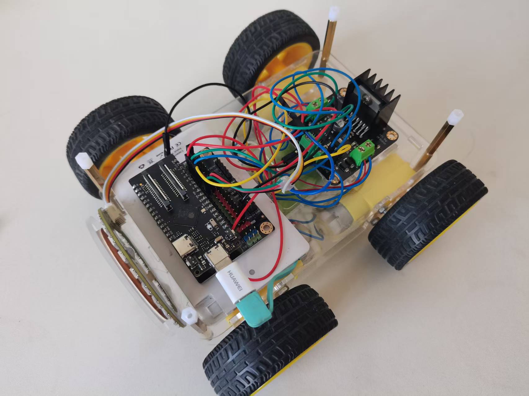 基于 FireBeetle 2 ESP32-P4 + ESP-Claw 四驱车图7
