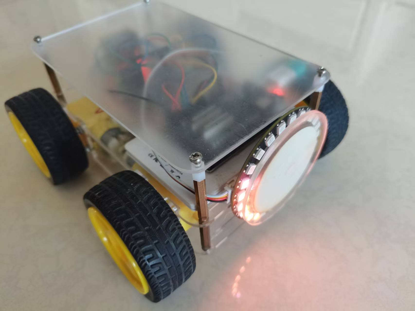 基于 FireBeetle 2 ESP32-P4 + ESP-Claw 四驱车图2