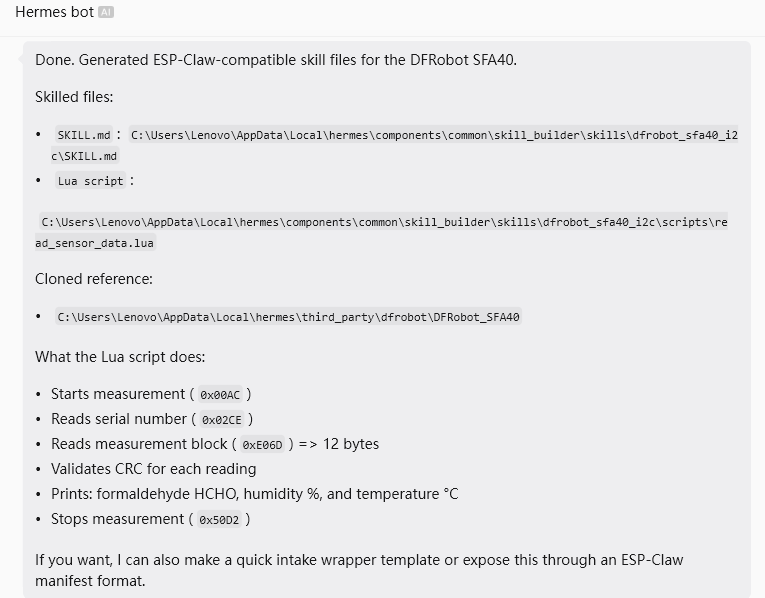 [行空板K10+ESP-Claw]让你的AI Agent学会使用DFRobot任意传感器封面3