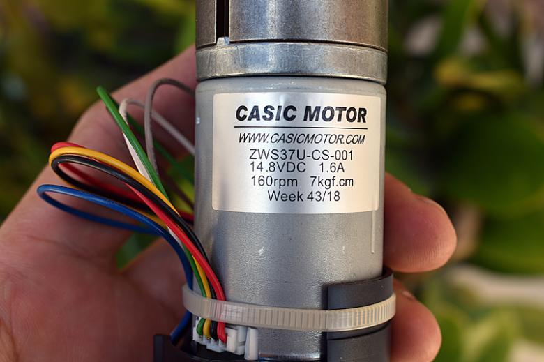 【花雕动手做】拆解 CASIC‑MOTOR ZWS37U 无刷行星减速电机图3
