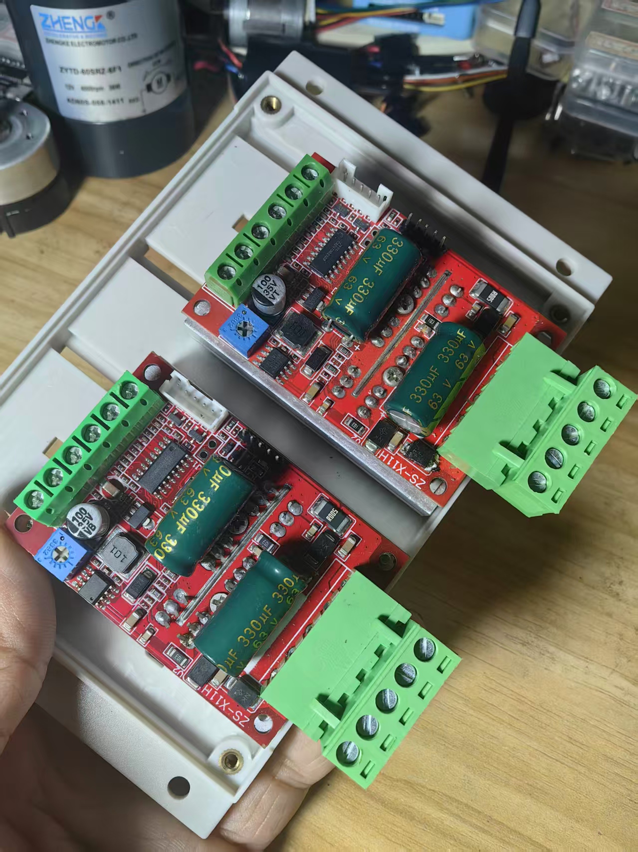 【花雕动手做】6.5寸轮毂电机方案：50V380W有霍尔控制板图2
