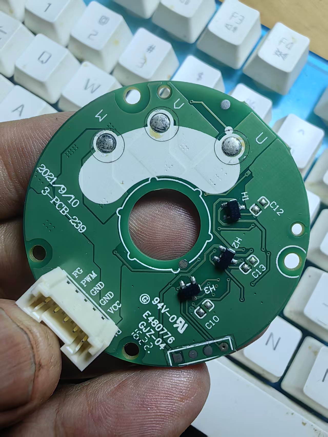 【花雕动手做】带霍尔无刷电机 DC8-21V 2A 驱动板控制器图2