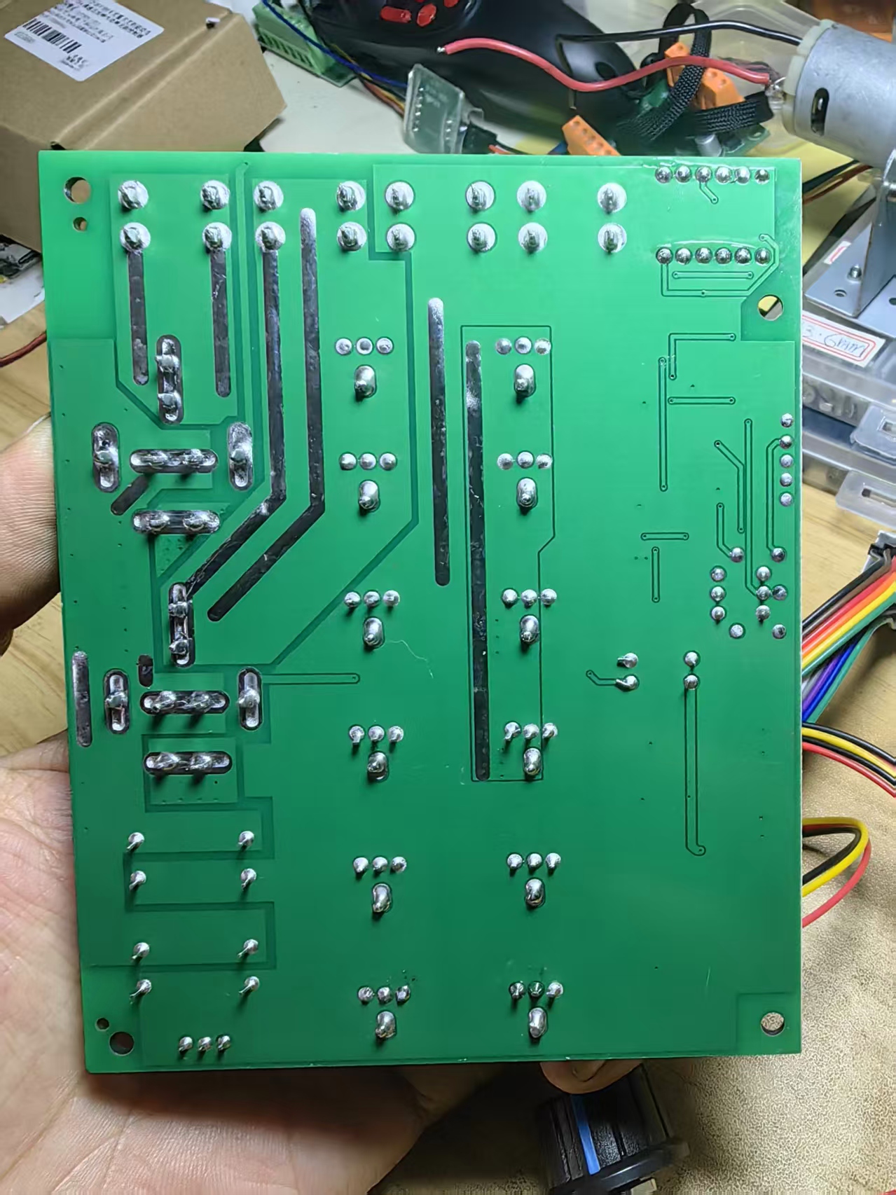 【花雕动手做】10-55V100A大功率直流电机调速器PWM无极...图1