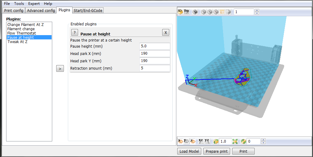 Cura Plugins · Pause at height - 解决3D打印悬空结构难题_image_3.webp