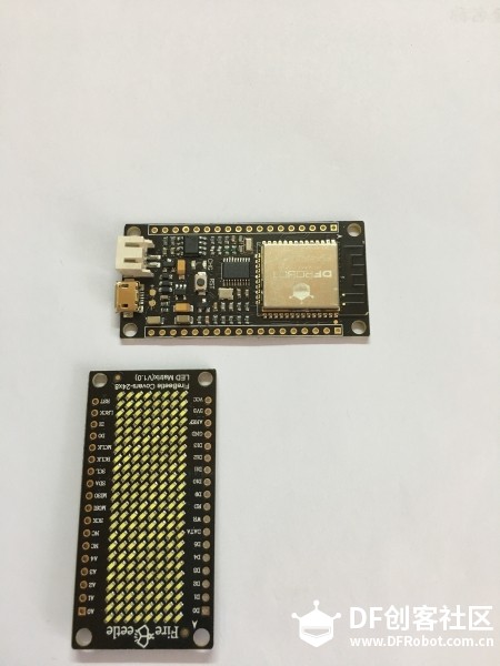 FireBeetle 开箱测评 · 借助DF驱动库实现LEDMatrix玩法_image_3.webp