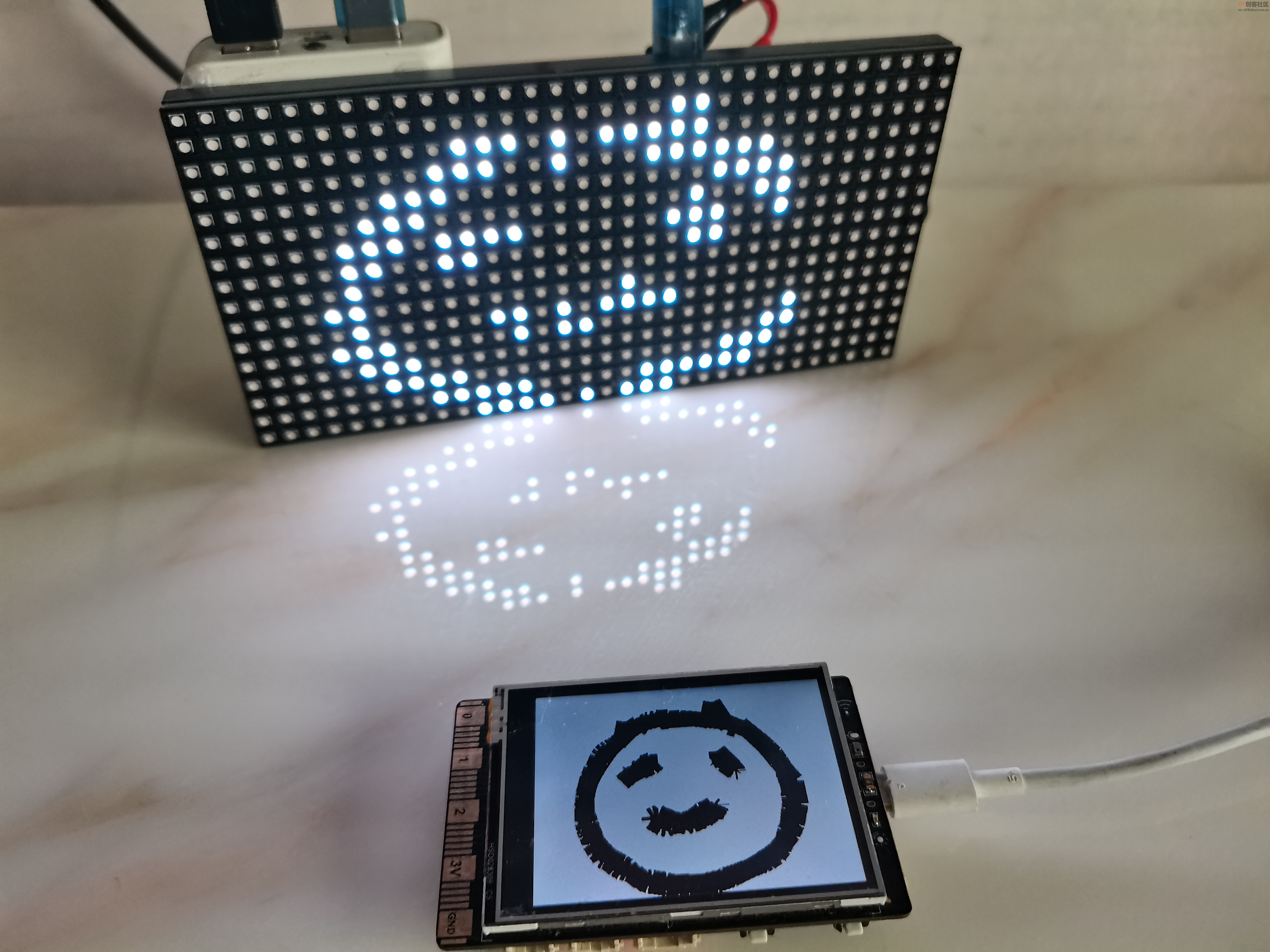 STEM教育 · 行空板无线手写投点阵屏_image_6.webp