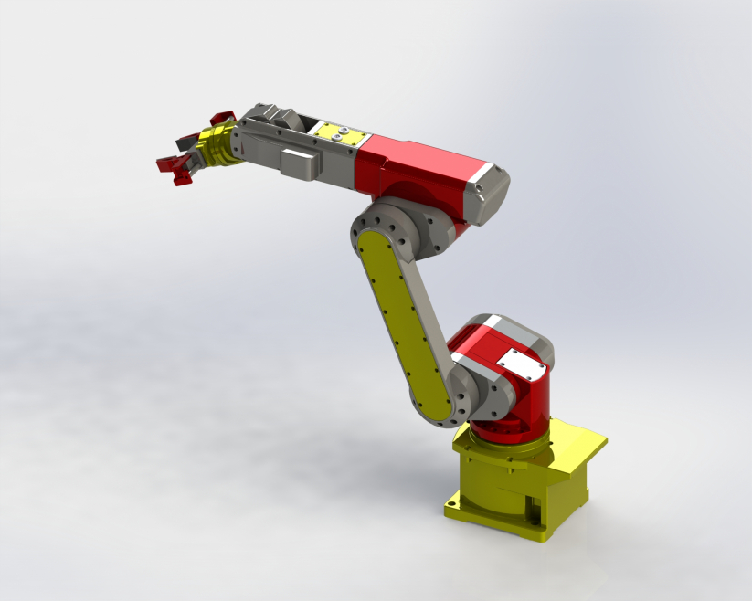 机械臂 · 创客作品分享：SolidWorks设计的机械手臂_image_3.webp